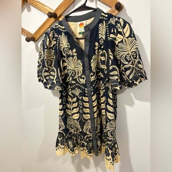 Farm Rio Ainika Tropical Splendor Mini Dres (read description) - Picture 5 of 9